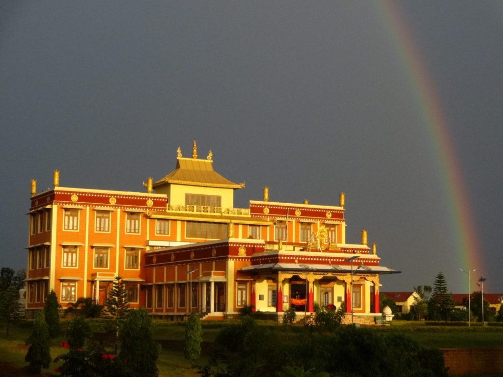 a monastery near our resort in kabini