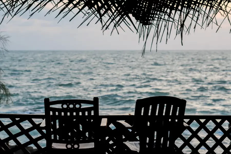 Picture of relaxing with a beach view and nature at a resort in gokarna