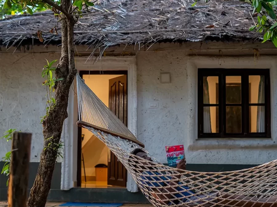 Picture of a comfortable stay with surrounding landscape in a resort in Gokarna