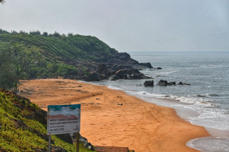 Beach at Red Earth Gokarna Resort