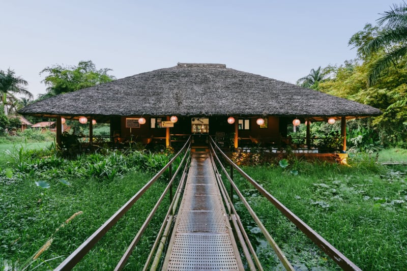 Wetlands bar at red earth kabini