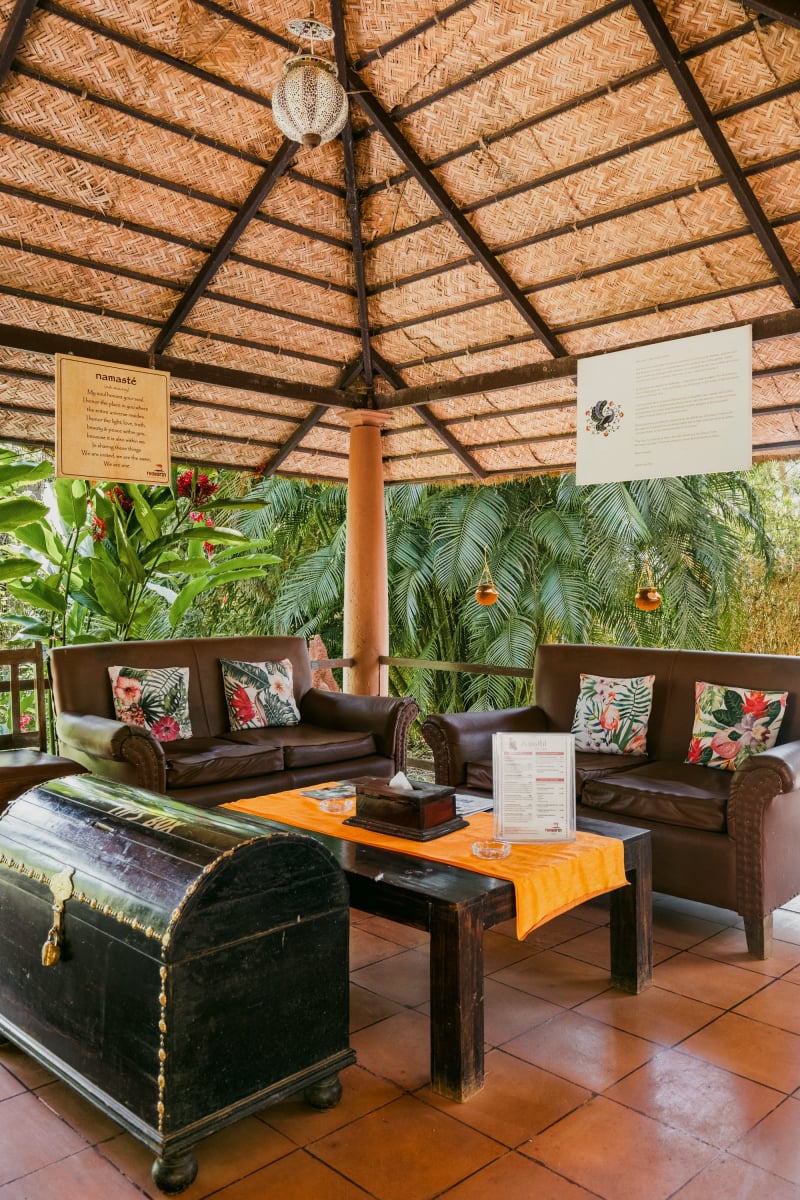 lounge at red earth kabini